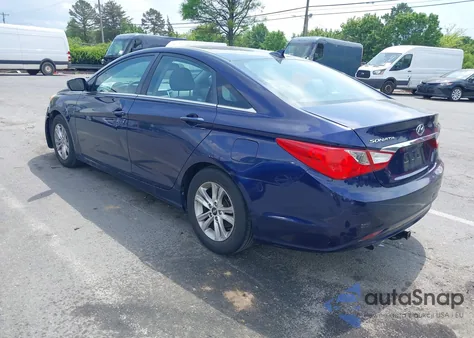 2013 Hyundai Sonata Gls из США, поврежденный, VIN 5NPEB4AC0DH523530